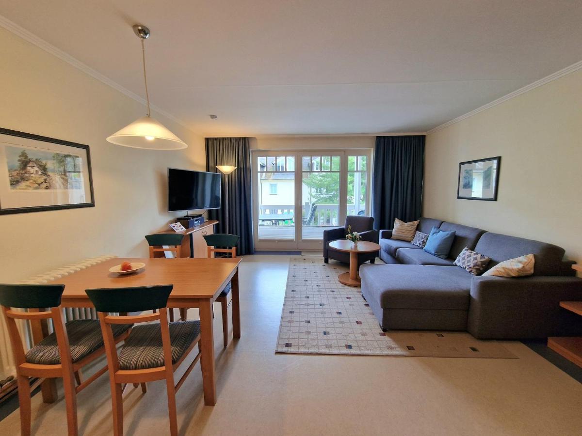 Duenenpark Binz - Komfort Ferienwohnung Mit 1 Schlafzimmer Und Balkon Im Obergeschoss 078 Extérieur photo